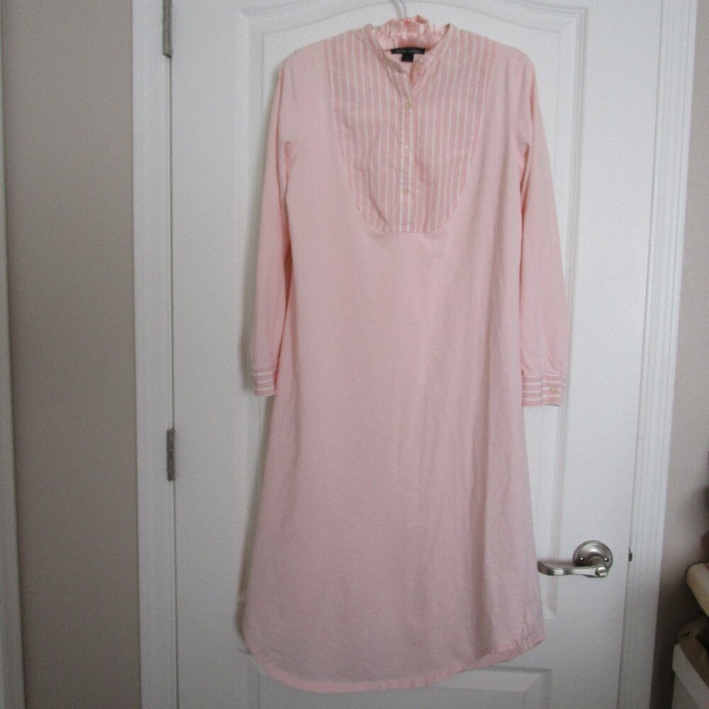 100% cotton long nightshirt